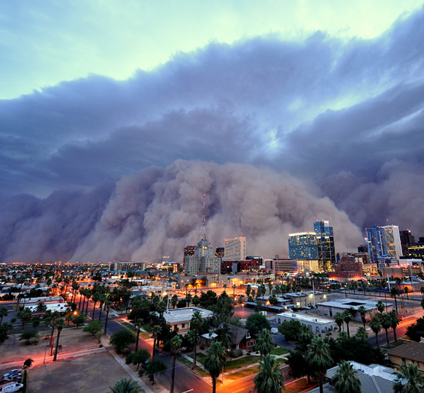 Tormenta de arena en Phoenix