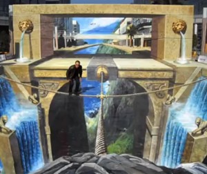 pintura en tiza