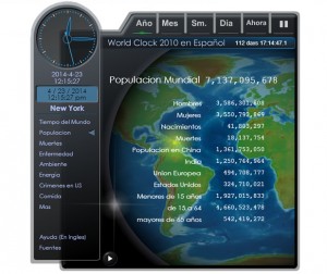 reloj mundial