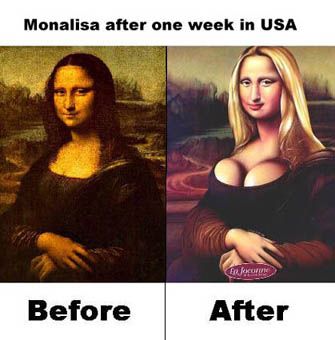 Mona Lisa tras 1 semana en Nueva York